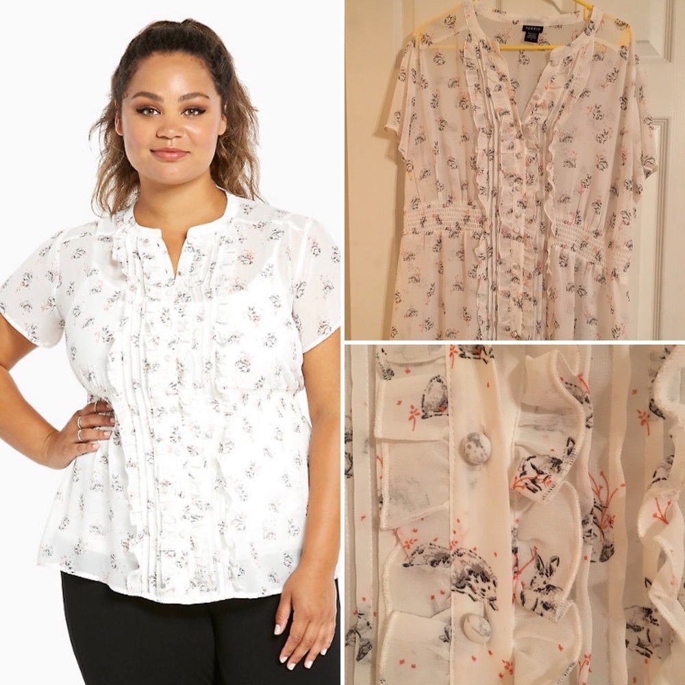 Torrid Georgette Blouse